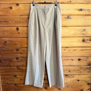 Mijeong Park Straight Leg Pants Light Beige Size S